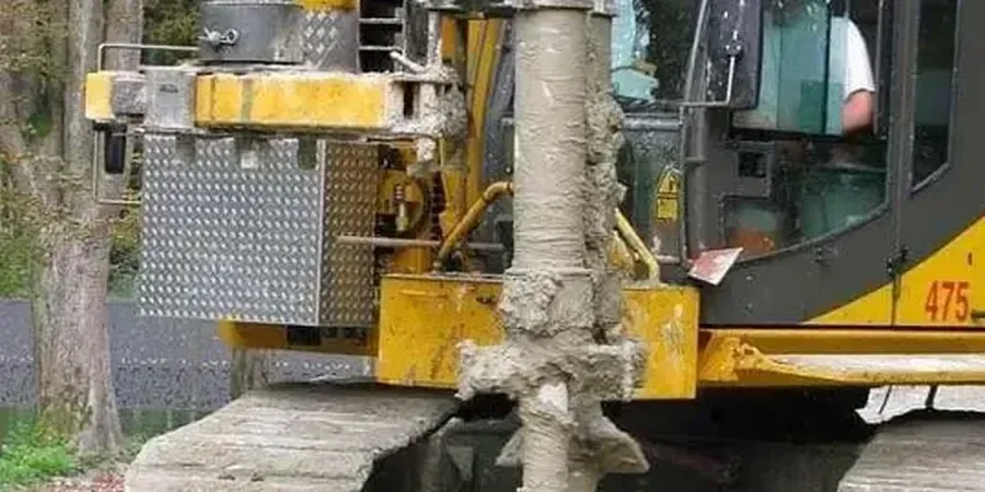 Illustrative image of Deep Soil Mixing (DSM) design in Albuquerque