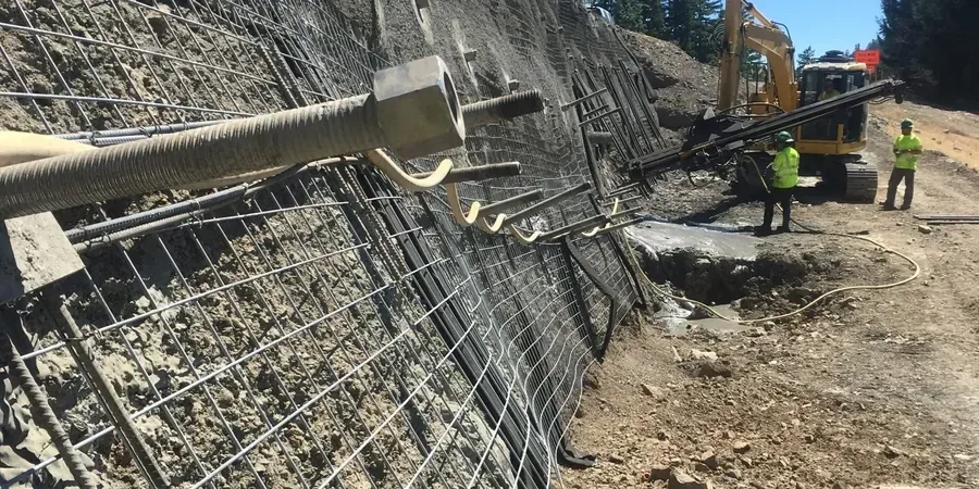 Illustrative image of Slope stabilization design in Albuquerque