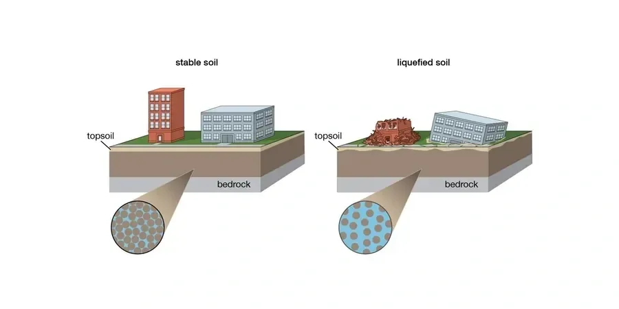 Illustrative image of Soil liquefaction analysis in Albuquerque